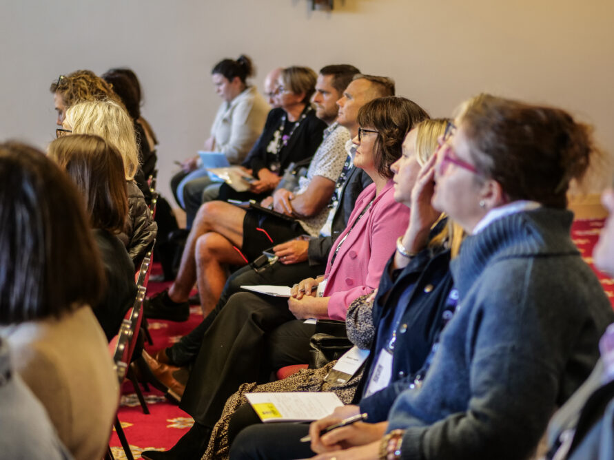 A panel discussion at QTiP23.